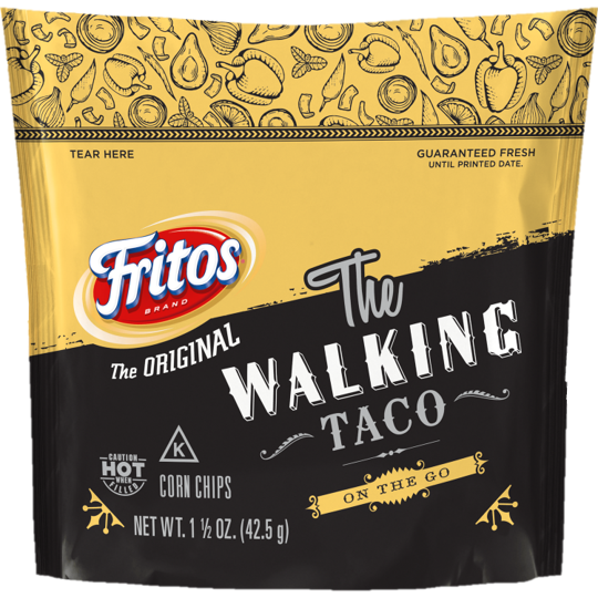 Walking Taco Fritos® Original Corn Chips 1.5oz. PepsiCo School Source K12 Foodservice